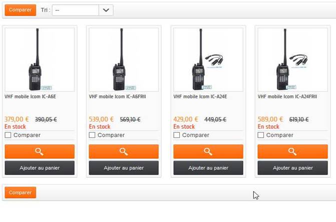 tarif 24E et 24 FR2